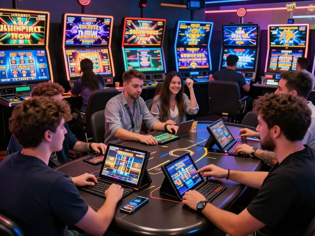 ZEUS222 pemain merayakan kemenangan dalam permainan slot online dengan antusiasme tinggi.
