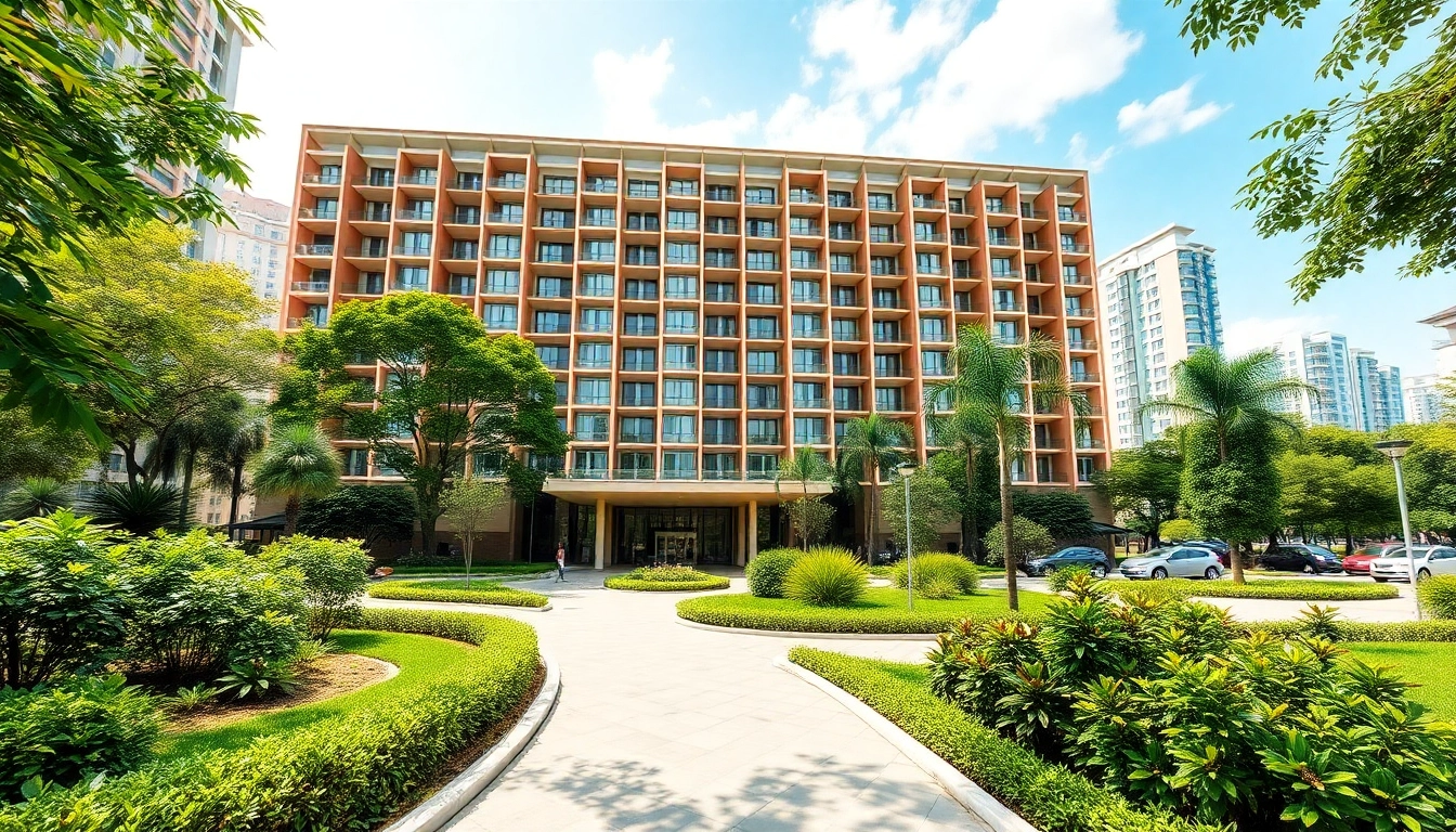 Discover the luxurious Tampines ec with stunning architecture amidst lush greenery.