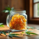 Discover bubble hash online in a close-up view, showcasing premium quality and unique texture.